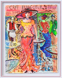 Patricia Govezensky- Original Watercolor "Cafe Francoeur"