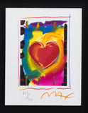 Peter Max- Original Lithograph "Heart Series I"