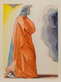 Salvador Dali- Original Color Woodcut on B.F.K. Rives Paper "Paradise 1"