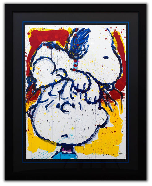 Tom Everhart- Hand Pulled Original Lithograph "Hair Club for Dogs"