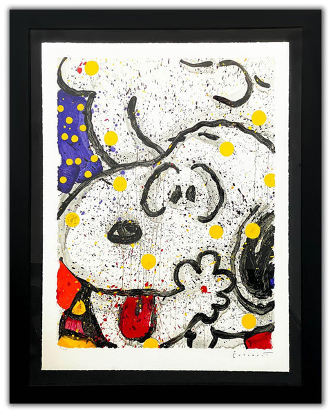 Tom Everhart- Hand Pulled Original Lithograph "My Main Squeeze"