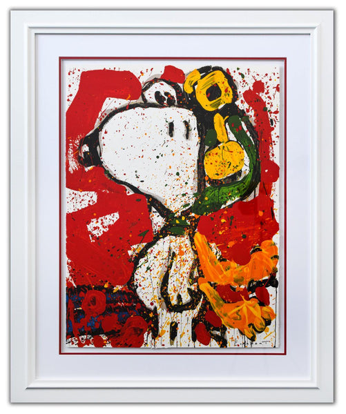 Tom Everhart- Hand Pulled Original Lithograph "To Remember"