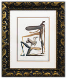 Salvador Dali- Original Color Woodcut on B.F.K. Rives Paper "Purgatory 22"
