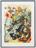 Salvador Dali- Original Color Woodcut on B.F.K. Rives Paper "Paradise 25"