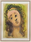 Salvador Dali- Original Color Woodcut on B.F.K. Rives Paper "Purgatory 10"