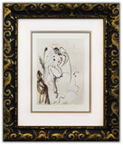 Salvador Dali- Original Color Woodcut on B.F.K. Rives Paper "Paradise 31"