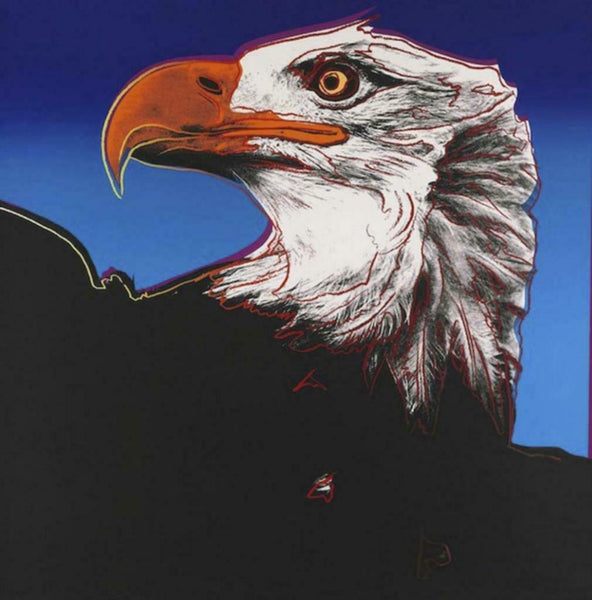 Andy Warhol- Screenprint in colors "Eagle"