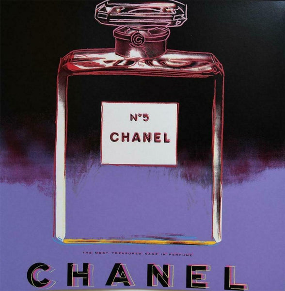 Andy Warhol- Screenprint in colors "CHANEL No 5"