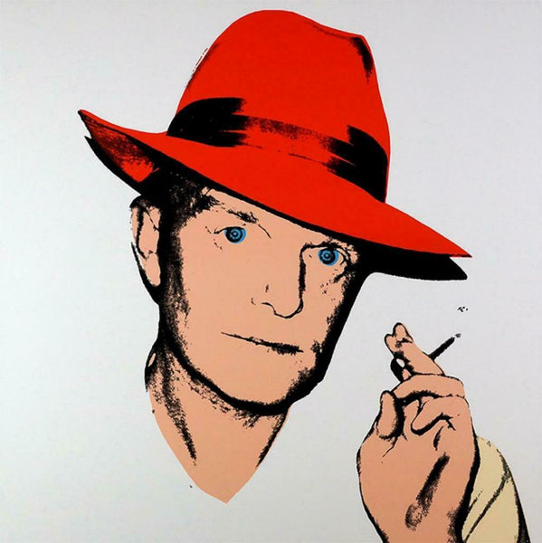 Andy Warhol- Screenprint in colors "Truman Capote, 1984, Red"