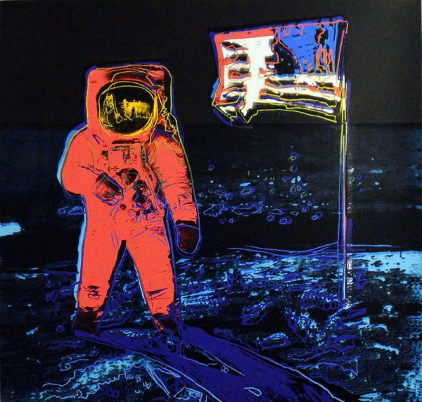 Andy Warhol- Screenprint in colors "Moonwalk, 1987"