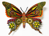 Patricia Govezensky- Original Painting on Cutout Steel "Butterfly CCXLV"