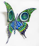 Patricia Govezensky- Original Painting on Cutout Steel "Butterfly CCLIII"