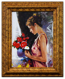Igor Semeko- Hand Embellished Giclee on Canvas "Blessings"