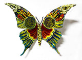 Patricia Govezensky- Original Painting on Cutout Steel "Butterfly CCLVI"
