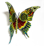 Patricia Govezensky- Original Painting on Cutout Steel "Butterfly CCLVI"