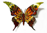 Patricia Govezensky- Original Painting on Cutout Steel "Butterfly CCLIX"