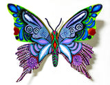 Patricia Govezensky- Original Painting on Cutout Steel "Butterfly CCLII"