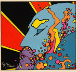 Peter Max- Original Vintage hand pulled Serigraph on paper  "Untitled"