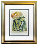 Salvador Dali- Original Color Woodcut on B.F.K. Rives Paper "Paradise 30"