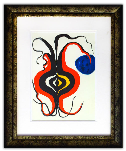 Alexander Calder- Lithograph "DLM156 - Bulbe"