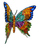 Patricia Govezensky- Original Painting on Cutout Steel "Butterfly CXXIV"