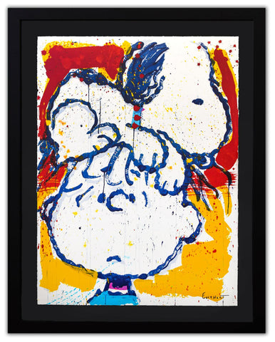 Tom Everhart- Hand Pulled Original Lithograph "Hair Club For Dogs"