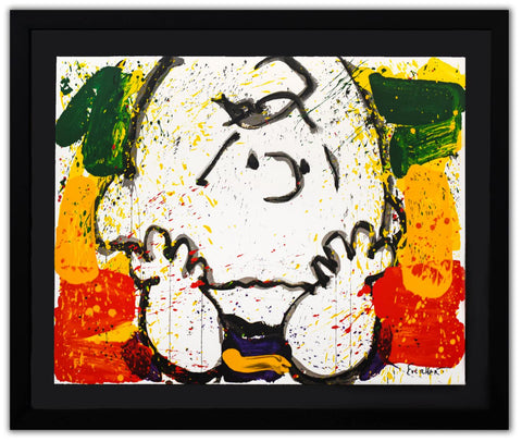 Tom Everhart- Hand Pulled Original Lithograph "Call Waiting"
