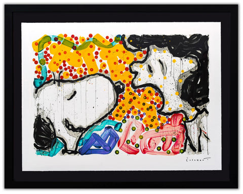Tom Everhart- Hand Pulled Original Lithograph "Drama Queen"