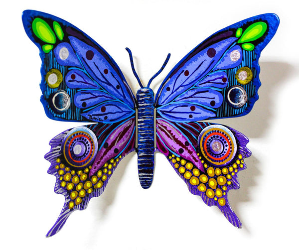 Patricia Govezensky- Original Painting on Cutout Steel "Butterfly CVII"