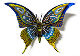Patricia Govezensky- Original Painting on Cutout Steel "Butterfly CXXXVIII"