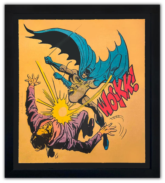 Mr. Brainwash- Silkscreen Serigraph "Bat-Wockk"