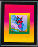 Peter Max- Original Lithograph "Woodstock Profile on Blends"