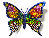 Patricia Govezensky- Original Painting on Cutout Steel "Butterfly CXLVII"