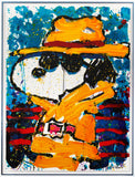 Tom Everhart- Hand Pulled Original Lithograph "Undercover In Beverly Hills"