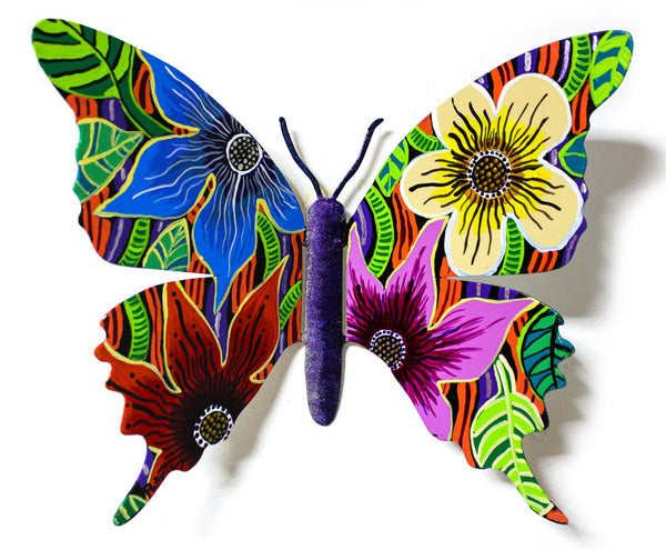 Patricia Govezensky- Original Painting on Cutout Steel "Butterfly CXX"