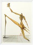 Salvador Dali- Original Color Woodcut on B.F.K. Rives Paper "Inferno 28"