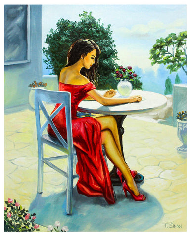 Taras Sidan- Original Oil on Canvas "Beautiful Afternoon"