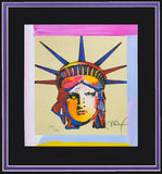 Peter Max- Original Lithograph "Liberty Head X"