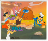 HANNA-BARBERA- Sericel "Flintstones Barbecue"