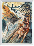 Salvador Dali- Original Color Woodcut on B.F.K. Rives Paper "Purgatory Canto 26"