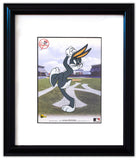 LOONEY TUNES- Sericel "Bugs Bunny Pitching with the Yankees"
