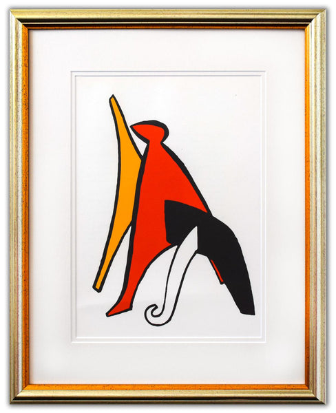 Alexander Calder- Lithograph "DLM141 - SABOT ET BONNET PHRYGIEN"