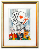 Alexander Calder- Lithograph "DLM212 - JOUEURS DE CARTES I"