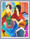 Patricia Govezensky- Original Watercolor "Catarina & Daniela"