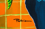 Patricia Govezensky- Original Acrylic on Canvas "Girls Night"