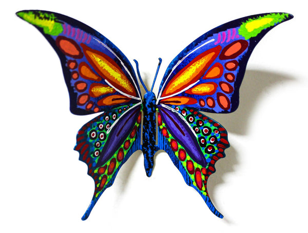 Patricia Govezensky- Original Painting on Cutout Steel "Butterfly CLX"