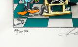 Charles Fazzino- 3D Construction Silkscreen Serigraph "A Looney Doctor Visit"