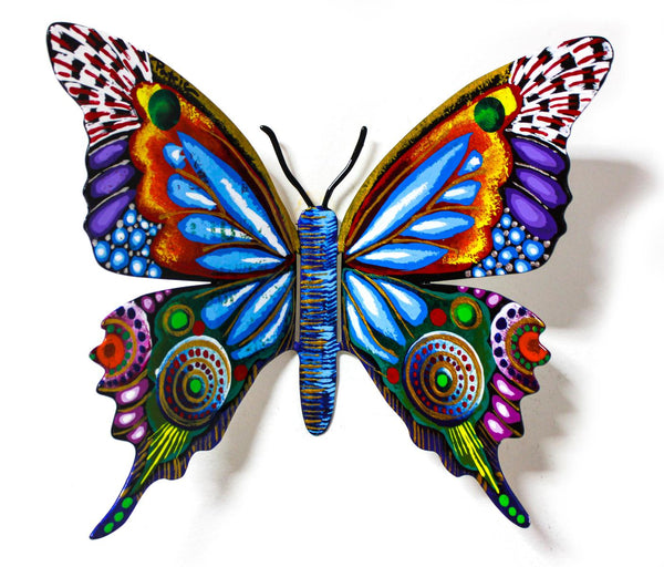 Patricia Govezensky- Original Painting on Cutout Steel "Butterfly CXXXVII"