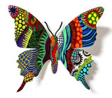 Patricia Govezensky- Original Painting on Cutout Steel "Butterfly CXXXVIII"