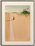 Salvador Dali- Original Color Woodcut on B.F.K. Rives Paper "Inferno 1"